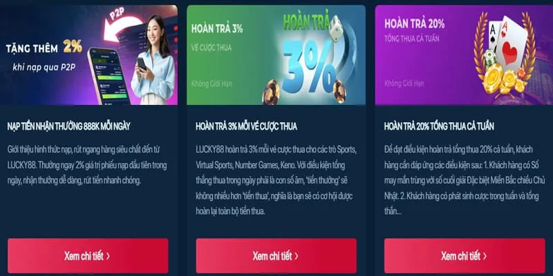 Khuyến mãi đặc biệt theo mùa giải bóng đá